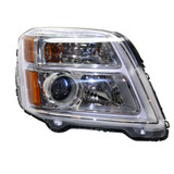 For GMC Terrain Headlight 2016 2017 Chrome Non Denali CAPA Certified (CLX-M0-20-9142-90-9-CL360A55-PARENT1)