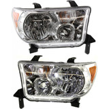 For Toyota Tundra Headlight 2007 08 09 10 11 12 2013 w/o Level Adjuster (CLX-M0-20-6848-00-CL360A55-PARENT1)
