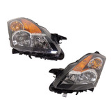 For Nissan Altima Sedan Headlight 2007 Halogen Black (CLX-M0-20-6828-00-CL360A55-PARENT1)