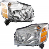 For Nissan Titan Headlight 2004 05 06 2007 (CLX-M0-20-6520-00-CL360A55-PARENT1)