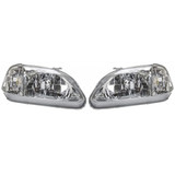 For Honda Civic Headlight 1999 2000 (CLX-M0-20-5662-01-CL360A55-PARENT1)