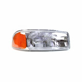 CarLights360: For 2003 2004 GMC Sierra 2500 Headlight Assembly CAPA Certified w/Bulbs (Vehicle Trim: WT) (CLX-M0-20-5568-00-9-CL360A17-PARENT1)