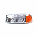 CarLights360: For 2003 2004 GMC Sierra 2500 Headlight Assembly CAPA Certified w/Bulbs (Vehicle Trim: WT) (CLX-M0-20-5568-00-9-CL360A17-PARENT1)