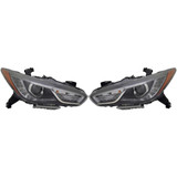 For Infiniti QX60 Headlight 2017 2018 HID with LED Daytime Running Light (CLX-M0-20-9976-00-1-CL360A55-PARENT1)