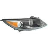 For Kia Sportage Headlight 2013 14 15 2016 EX / LX Model Halogen w/ Bar LED Dytime Running Lights (CLX-M0-20-9910-00-CL360A55-PARENT1)