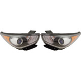 For Kia Niro Headlight 2017 2018 2019 Projector or Bi-Function Halogen (CLX-M0-20-9948-00-CL360A55-PARENT1)