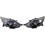 For Nissan Rogue Sport Headlight 2017 2018 2019 Halogen w/ LED Signal CAPA Certified (CLX-M0-20-9984-00-9-CL360A55-PARENT1)
