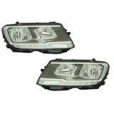 For Volkswagen Tiguan Headlight 2018 2019 2020 Halogen w/LED Daytime Running Light CAPA Certified (CLX-M0-20-9998-00-9-CL360A55-PARENT1)