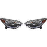 For Nissan Versa Note Headlight 2017 2018 2019 Black Bezel Halogen (CLX-M0-20-9956-00-CL360A55-PARENT1)