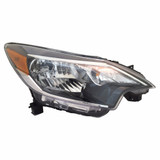 For Nissan Versa Note Headlight 2017 2018 2019 Black Bezel Halogen CAPA Certified (CLX-M0-20-9956-00-9-CL360A55-PARENT1)