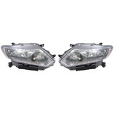 For Nissan Rogue Headlight 2014 2015 2016 Halogen Type (CLX-M0-20-9542-00-CL360A55-PARENT1)