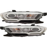 For Toyota Tacoma Headlight 2018 Halogen Type w/o LED Daytime Running Light w/ Fog Light (CLX-M0-20-9750-70-CL360A55-PARENT1)