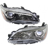 For Toyota Camry SE / XSE Model Headlight 2015 2016 2017 Halogen Type Black (CLX-M0-20-9610-90-CL360A55-PARENT1)