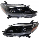 For Toyota Sienna SE Model Headlight 2015 16 17 18 2019 Halogen Type w/ LED Daytime Running Light (CLX-M0-20-9628-90-CL360A55-PARENT1)