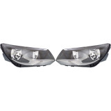 For Volkswagen Tiguan Headlight 2012-2018 Halogen Type (CLX-M0-20-9582-00-CL360A55-PARENT1)