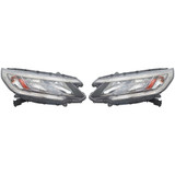 For Honda CR-V EX / EX-L Model Headlight 2015 2016 w/ LED Daytime Running Light (CLX-M0-20-9622-90-CL360A55-PARENT1)