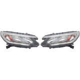 For Honda CR-V EX / EX-L Model Headlight 2015 2016 w/ LED Daytime Running Light (CLX-M0-20-9622-90-CL360A55-PARENT1)