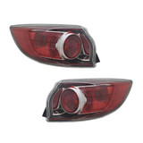 For Mazda 3 Hatchback Outer Tail Light 2010 11 12 2013 Halogen (CLX-M0-11-11970-00-CL360A55-PARENT1)