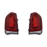 For Chrysler 300 Tail Light 2015 16 17 2018 Black LED (CLX-M0-11-6826-90-CL360A55-PARENT1)