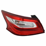 For Nissan Altima Outer Tail Light 2016 2017 w/o Smoke Lens (CLX-M0-11-6888-00-CL360A55-PARENT1)