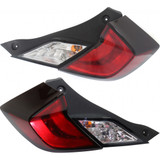 For Honda Civic Coupe Outer Tail Light 2016 17 18 19 2020 CAPA Certified (CLX-M0-11-6930-00-9-CL360A55-PARENT1)