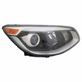 For Kia Soul Headlight 2017 2018 2019 Halogen Projector Black (CLX-M0-20-9518-90-CL360A55-PARENT1)