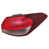 For Kia Forte Sedan Outer Tail Light 2017 2018 Halogen Type CAPA Certified (CLX-M0-11-6968-00-9-CL360A55-PARENT1)