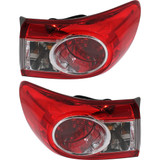 For Toyota Corolla Outer Tail Light 2011 2012 2013 (CLX-M0-11-6364-00-CL360A55-PARENT1)