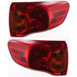 For Toyota Corolla Outer Tail Light 2009 2010 (CLX-M0-11-6278-00-CL360A55-PARENT1)