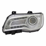 For Chrysler 300 Headlight 2018 19 2020 Projector Halogen Type Chrome CAPA Certified (CLX-M0-20-9218-80-9-CL360A55-PARENT1)
