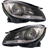 For Mercedes-Benz C63/ 63S/ 350 Coupe Headlight 2012 13 14 2015 w/o Cornering Lamps CAPA Certified (CLX-M0-20-9274-90-9-CL360A55-PARENT1)