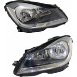 For Mercedes-Benz C63/ 63S/ 350 Coupe Headlight 2012 13 14 2015 w/o Cornering Lamps (CLX-M0-20-9274-90-CL360A55-PARENT1)