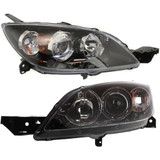 For Mazda 3 Hatchback Headlight 2004 05 06 07 08 2009 Halogen Type w/o Turbo (CLX-M0-20-6698-01-CL360A55-PARENT1)