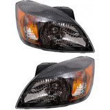 For Kia Rio Headlight 2010-2011 Type 2 w/ Amber Reflector (CLX-M0-20-12750-00-CL360A55-PARENT1)