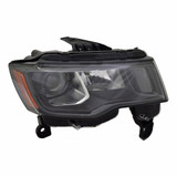 For Jeep Grand Cherokee Headlight 2017 18 19 2020 Black Bezel Halogen Type (CLX-M0-20-16276-90-CL360A55-PARENT1)