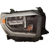 For Toyota Tundra Headlight 2018 19 2020 w/o Smoked Chrome LED (CLX-M0-20-16218-00-CL360A55-PARENT1)
