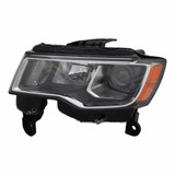 For Jeep Grand Cherokee Headlight 2017 18 19 2020 Chrome Halogen Type CAPA Certified (CLX-M0-20-16276-00-9-CL360A55-PARENT1)