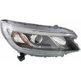 For Honda CR-V Headlight 2015-2016 Touring Model Halogen Type w/ LED Daytime Running Light CAPA Certified (CLX-M0-20-16508-00-9-CL360A55-PARENT1)