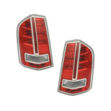 For Chrysler 300 Tail Light 2012 2013 2014 Chrome (CLX-M0-11-6638-00-CL360A55-PARENT1)