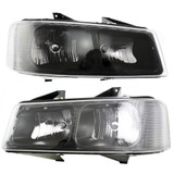 For 2003-2020 Chevy Express 1500 / 2500 / 3500 / 4500 Headlight Pair Driver and Passenger Side For GM2502233 | 15879433 (PLX-M0-20-6582-00-9-CL360A5)