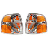 For 2004-2005 Ford Explorer Park / Signal Light Assembly Unit Park/Signal Combo; except Sport; w/o Socket or Bulb (CLX-M0-FR241-U200L-PARENT1)