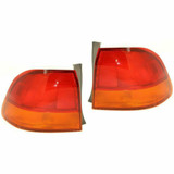 For 1996-1998 Honda Civic Rear Tail Light Assembly Unit 4dr Sedan Quarter Panel Mounted (CLX-M0-HD140-U000L-PARENT1)