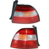 For 1994 Honda Accord Rear Tail Light Assembly Unit 2dr Coupe/4dr For Sedan (CLX-M0-HD108-U000L-PARENT1)