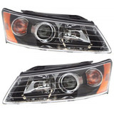 For 2006-2008 Hyundai Sonata Headlight DOT Certified Bulbs Included (CLX-M0-20-6772-00-1-PARENT1)