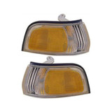 For 1992 1993 Honda Accord Front Park / Signal / Side Marker Light Park/Marker Combination (CLX-M0-HD084-B000L-PARENT1)
