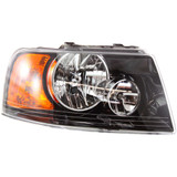 For 2003-2006 Ford Expedition Headlight DOT Certified Bulbs Included ;w/ Black bezel (CLX-M0-20-6398-90-1-PARENT1)