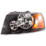 For 2003-2006 Ford Expedition Headlight DOT Certified Bulbs Included ;w/ Black bezel (CLX-M0-20-6398-90-1-PARENT1)