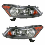 For Honda Accord Sedan 2008-2012 Headlight Assembly CAPA Certified (CLX-M1-316-1154L-AC2-PARENT1)