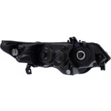 For Honda Civic Coupe 2010 2011 Headlight Assembly Unit CAPA Certified (CLX-M1-316-1148L-UC2C-PARENT1)