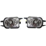 For 2001-2007 Mercedes-Benz C230 Fog Light Assembly w/o Sport Package w/Bi-Xenon Headlight (CLX-M1-439-2012L-AQ-PARENT1)